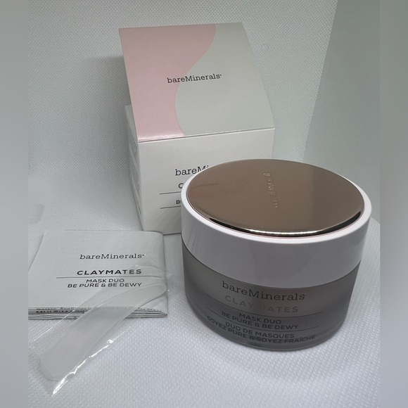 Bareminerals flatmates mask duo BE PURE & BE DEWY BRAND NEW 2.04oz - Picture 6 of 8